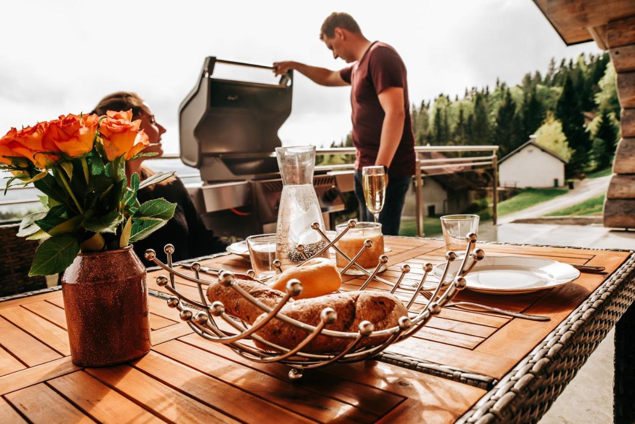 Blockhausen Luxus Chalets Oberschwarzenberg Екстериор снимка
