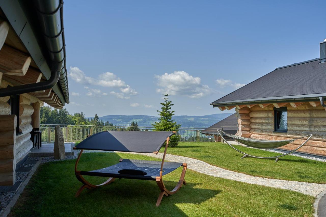 Blockhausen Luxus Chalets Oberschwarzenberg Екстериор снимка