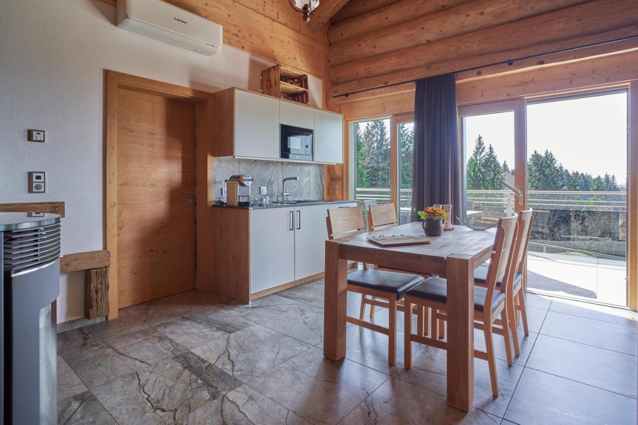 Blockhausen Luxus Chalets Oberschwarzenberg Екстериор снимка