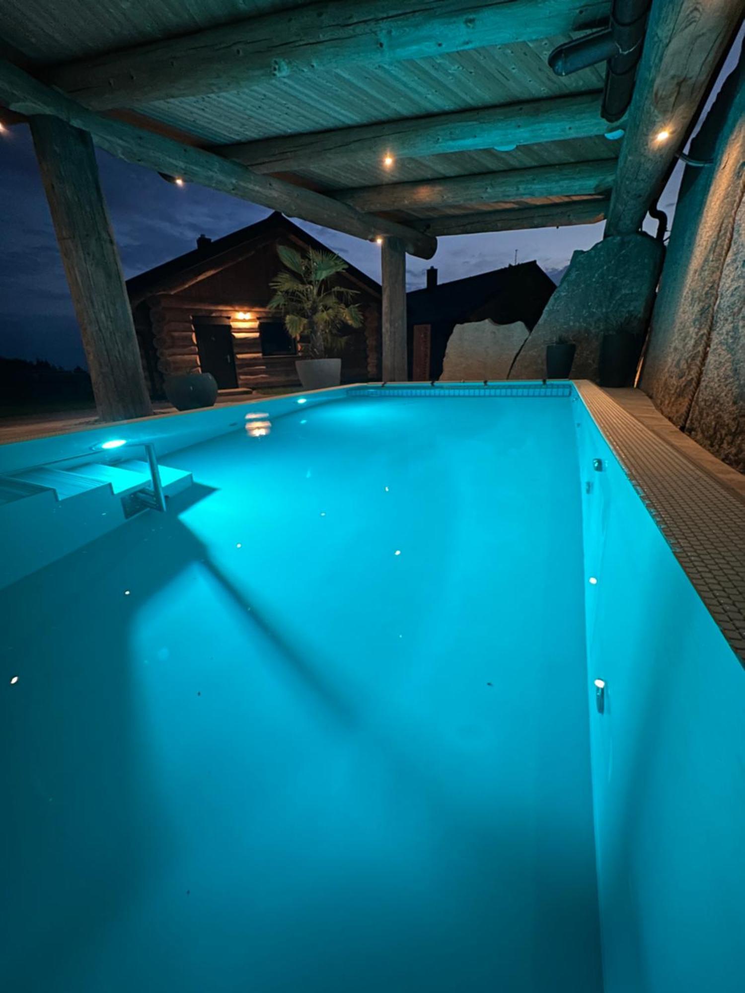 Blockhausen Luxus Chalets Oberschwarzenberg Екстериор снимка