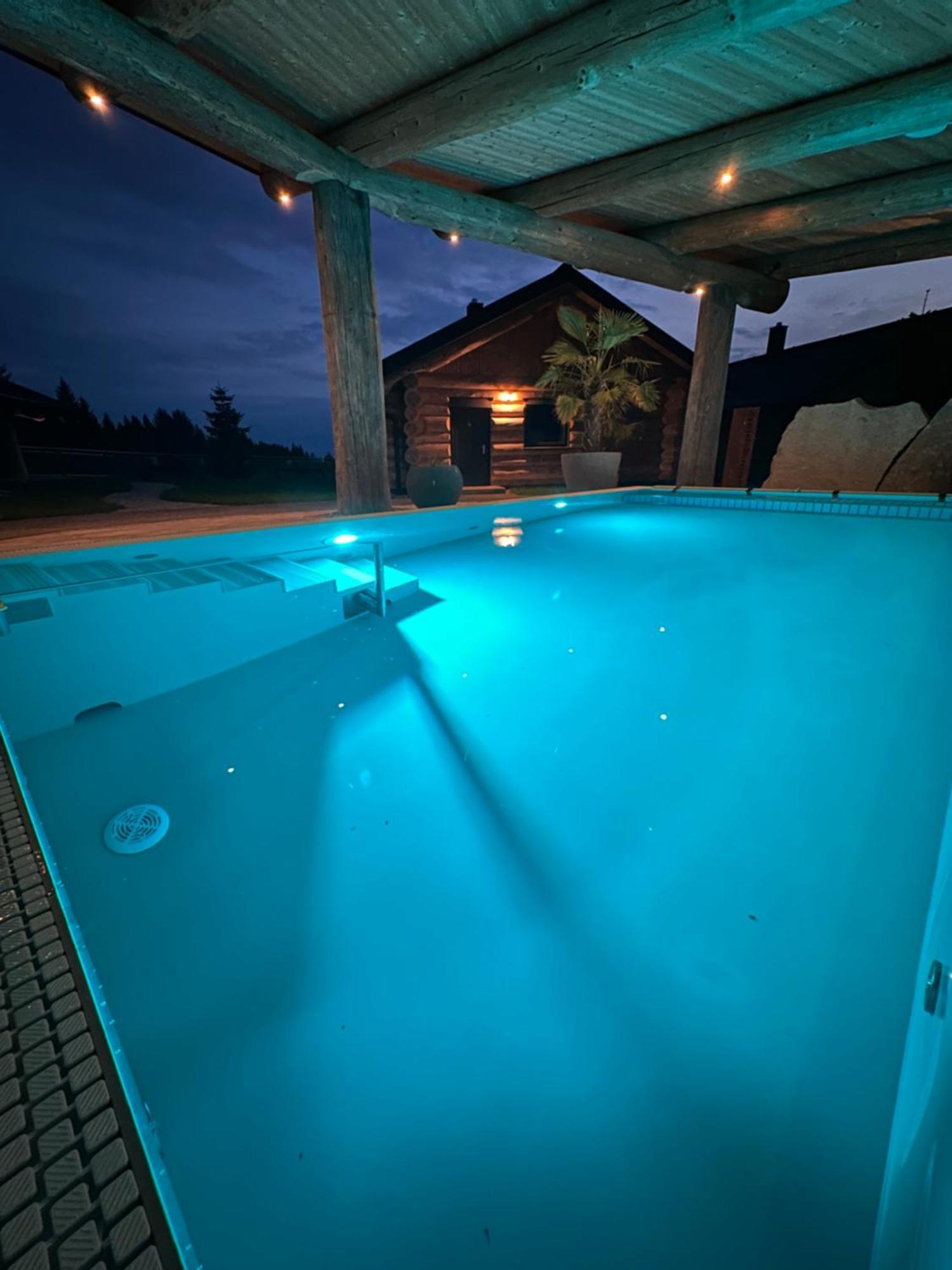 Blockhausen Luxus Chalets Oberschwarzenberg Екстериор снимка
